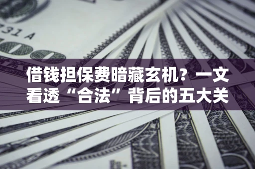 北京借钱担保费暗藏玄机？一文看透“合法”背后的五大关键陷阱