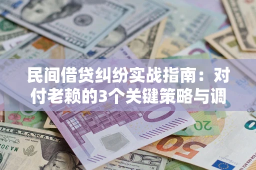 北京民间借贷纠纷实战指南：对付老赖的3个关键策略与调解盲区解析